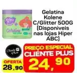 Supermercados ABC Kolene - gelatina kolene c/glitter 500g (disponiveis nas lojas hiper abc) oferta