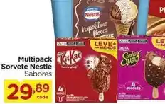 Carrefour Nestlé - multipack sorvete oferta