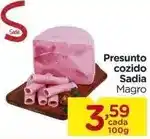 Carrefour Sadia - presunto cozido oferta