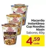 Carrefour Nissin - macarrão instantâneo cup noodles oferta