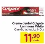 Carrefour Colgate - creme dental luminous white oferta