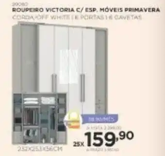 Benoit Roupeiro Victoria c/ Esp. Moveis Primavera oferta