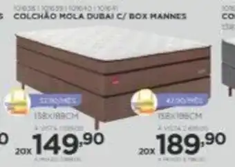Benoit Colchao Mola Dubai c/ Box Mannes 158 x 198cm oferta