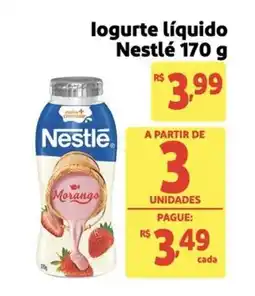 Mercado Extra logurte líquido Nestlé oferta