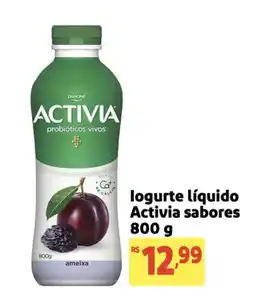 Mercado Extra logurte líquido Activia sabores oferta