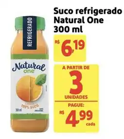 Mercado Extra Suco refrigerado Natural One oferta