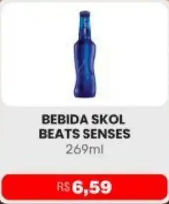 Higa Atacado Bebida skol beats senses oferta