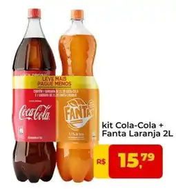 Tonin Superatacado kit Cola-Cola + Fanta Laranja oferta