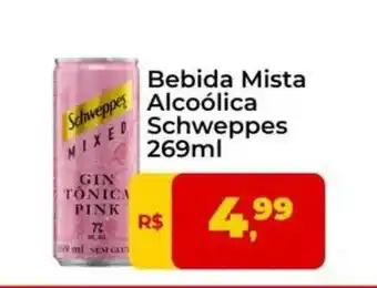 Tonin Superatacado Bebida Mista Alcoólica Schweppes oferta