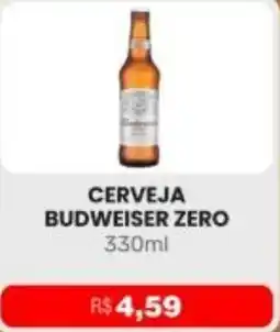 Higa Atacado Cerveja budweiser zero oferta