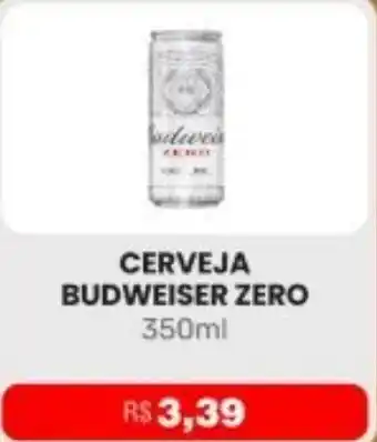 Higa Atacado Cerveja budweiser zero oferta