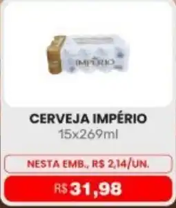 Higa Atacado Cerveja império oferta