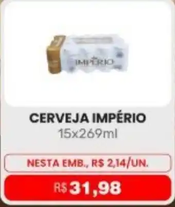 Higa Atacado Cerveja império oferta