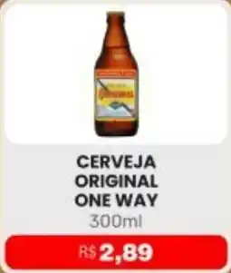 Higa Atacado CERVEJA ORIGINAL ONE WAY oferta