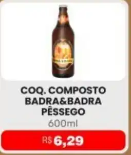 Higa Atacado Coq. composto badra&badra pêssego oferta