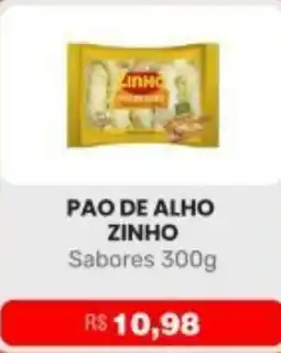 Higa Atacado Pao de alho zinho sabores oferta