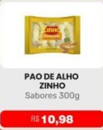 Higa Atacado Pao de alho zinho sabores oferta