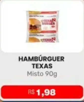 Higa Atacado Hamburguer texas misto oferta