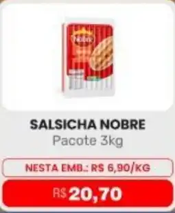 Higa Atacado Salsicha nobre pacote oferta