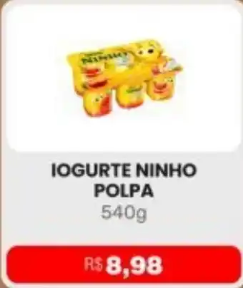 Higa Atacado Iogurte ninho polpa oferta