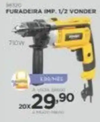 Benoit Furadeira Imp. 112 Vonder 710W oferta