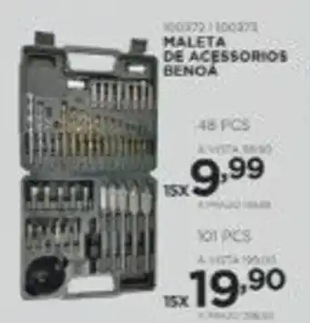 Benoit Maleta de Acessorios Benoa 48pcs oferta