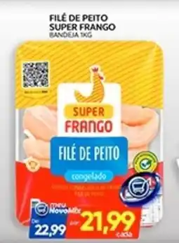 Novo Mix Filé de peito super frango bandeja oferta