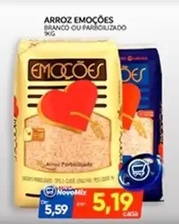 Novo Mix Arroz emoções branco ou parboilizado oferta