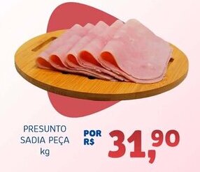 Bergamais Supermercados Presunto sadia peca oferta