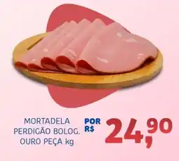 Bergamais Supermercados Mortadela perdigão bolog. ouro peça oferta