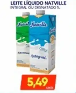 Novo Mix Leite líquido natville oferta