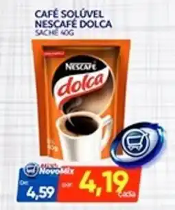 Novo Mix Café solúvel nescafé dolca sache oferta