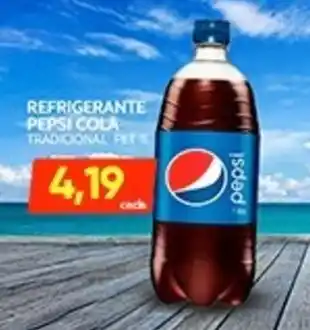 Novo Mix Refrigerante pepsi cola tradicional pet oferta