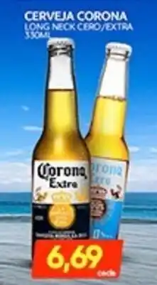 Novo Mix Cerveja corona long neck cero/extra oferta