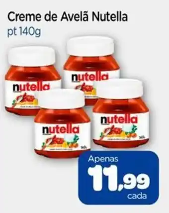 Nordestão Creme de Avelã Nutella oferta