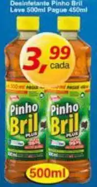 Supermercados Guanabara Desinfetante Pinho Bril oferta