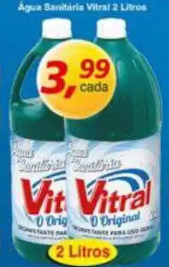 Supermercados Guanabara Água Sanitária Vitral oferta