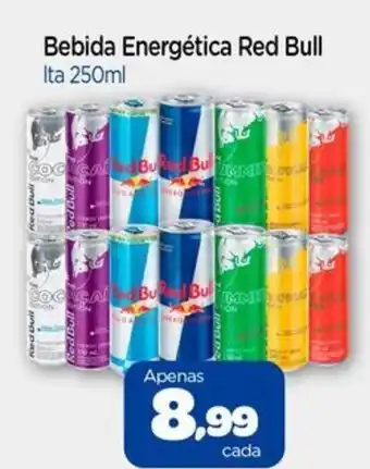 Nordestão Bebida Energética Red Bull Ita oferta