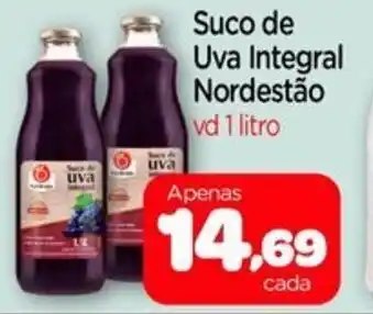 Nordestão Suco de Uva Integral Nordestão oferta