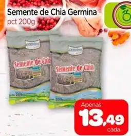 Nordestão Semente de Chia Germina pct oferta