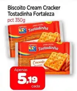 Nordestão Biscoito Cream Cracker Tostadinha Fortaleza oferta