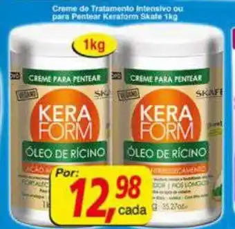 Supermercados Guanabara Creme do Tratamento Intensivo ou para Pentear Keraform Skate oferta