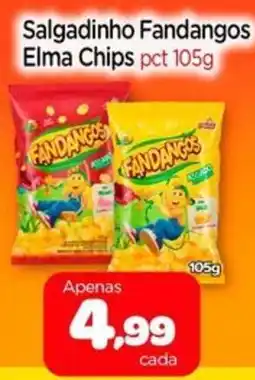 Nordestão Salgadinho Fandangos Elma Chips pct oferta