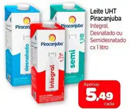 Nordestão Leite UHT Piracanjuba oferta