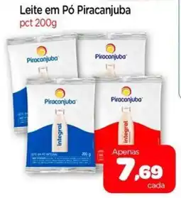 Nordestão Leite em Pó Piracanjuba pct oferta