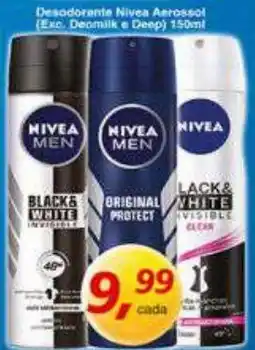 Supermercados Guanabara Desodorante Nivea Aerossol (Exc. Deomilk e Deep) oferta