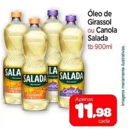 Nordestão Óleo de Girassol ou Canola Salada oferta