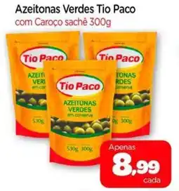 Nordestão Azeitonas Verdes Tio Paco oferta