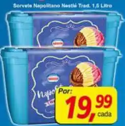 Supermercados Guanabara Sorvete Napolitano Nestlé Trad. oferta