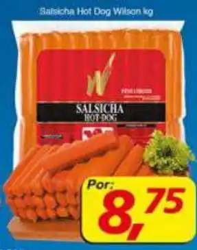 Supermercados Guanabara Salsicha Hot Dog Wilson oferta